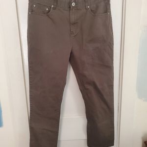 Iron Co. 5 Pocket Twill Pants - 34x30 - Olive Green
